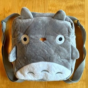 NWOT Studio Ghibli My Neighbor Totoro Bookbag Backpack Fully Lined 13” Square